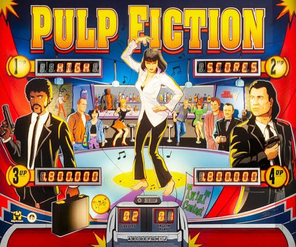 Pulp Fiction backglass